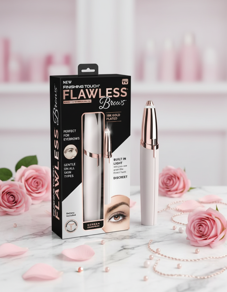 Depilador Eléctrico de Cejas y Vello Facial | Rápido, Seguro y Preciso