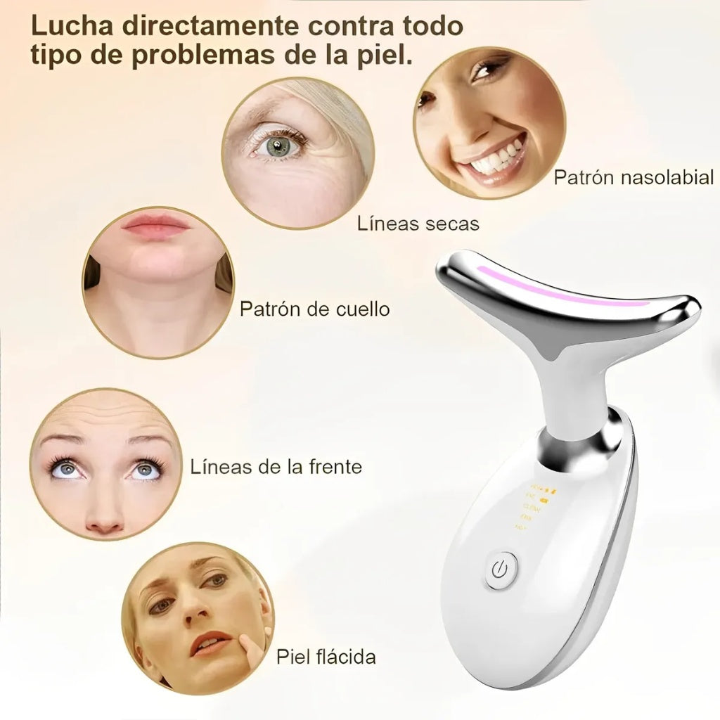 Masajeador Facial para Papada Y Arrugas - SculptLift V-Pro®