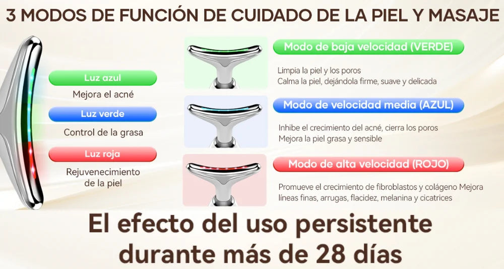 Masajeador Facial para Papada Y Arrugas - SculptLift V-Pro®