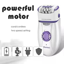 Afeitadora y Depiladora 3 en 1 – Piel Suave, Precisa y Sin Irritación