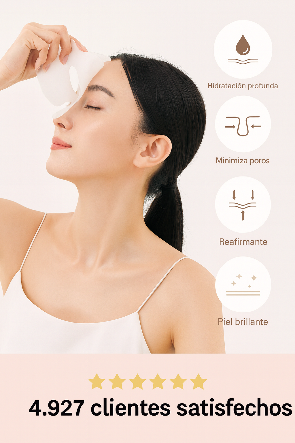 Mascarilla Limpieza Profunda Colageno x4