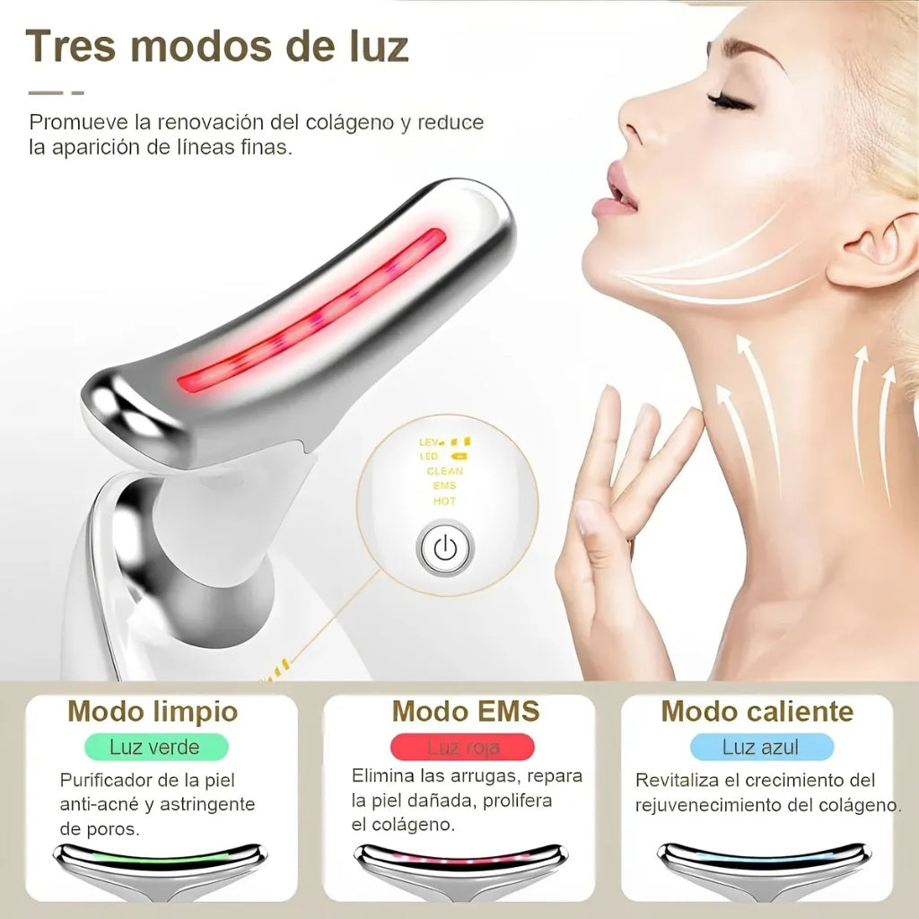 Masajeador Facial para Papada Y Arrugas - SculptLift V-Pro®