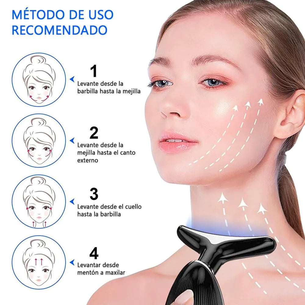 Masajeador Facial para Papada Y Arrugas - SculptLift V-Pro®